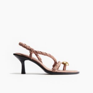 Heeled Suede Sandals