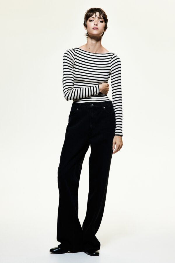 Crease Leg Jeans