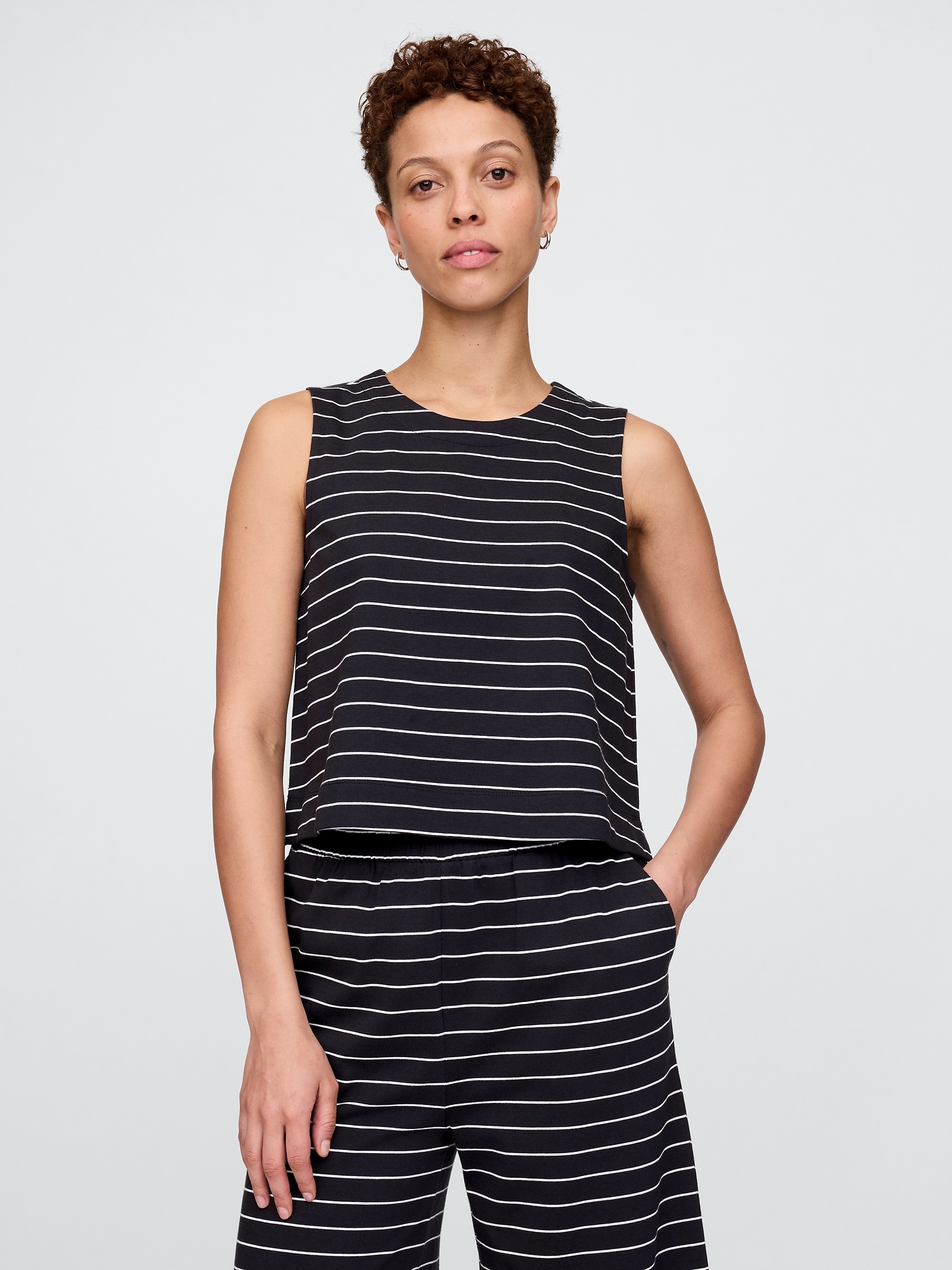 Heavyweight Organic Cotton Shell Tank Top