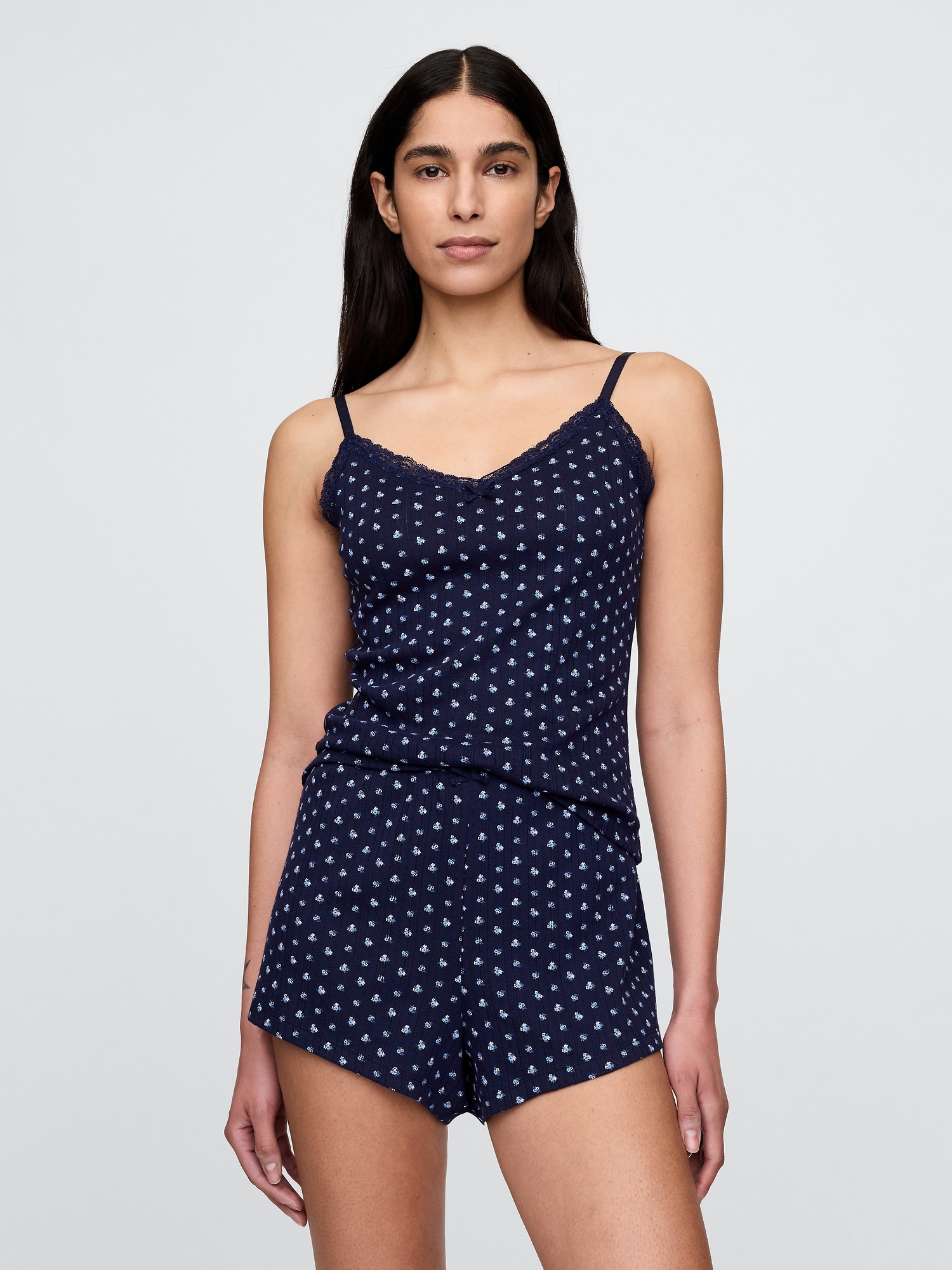 Pointelle PJ Tank Top