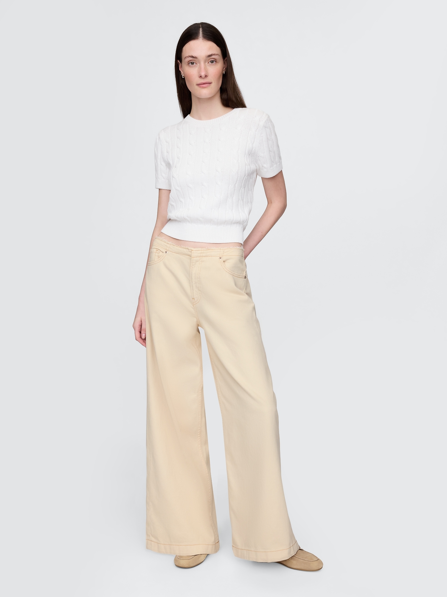 Mid Rise UltraSoft Baggy Jeans